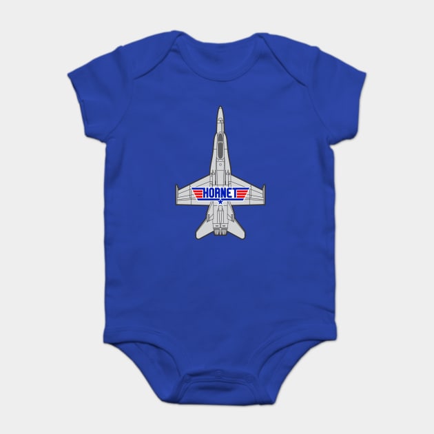 F/A-18A/B Hornet Baby Bodysuit by MBK